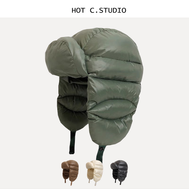 Trapper Hat Ear Flap - Topi Ushanka Musim Dingin Hangat, Tahan