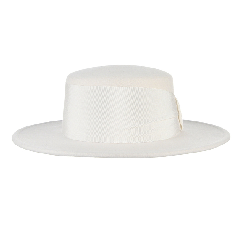 Topi Fedora Wol Putih 100% unt - Fedora Hat Wool ulasan dan harga