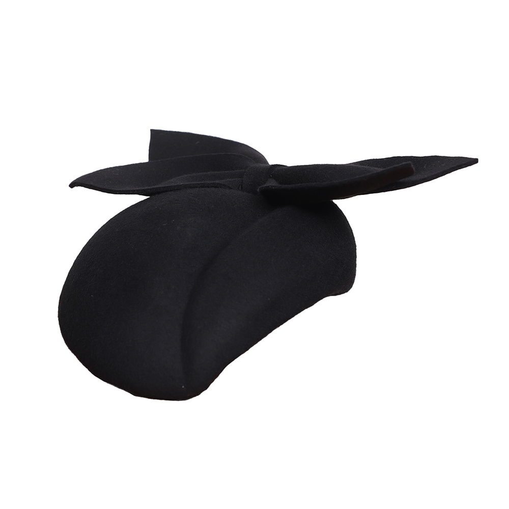 Topi Baret Prancis Wol Hitam P - Beret French Wool ulasan dan harga
