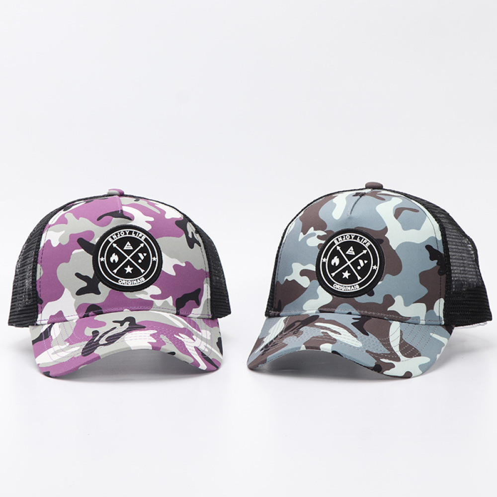 Topi Jaring Patchwork Camo Kas - Trucker Cap Mesh ulasan dan harga