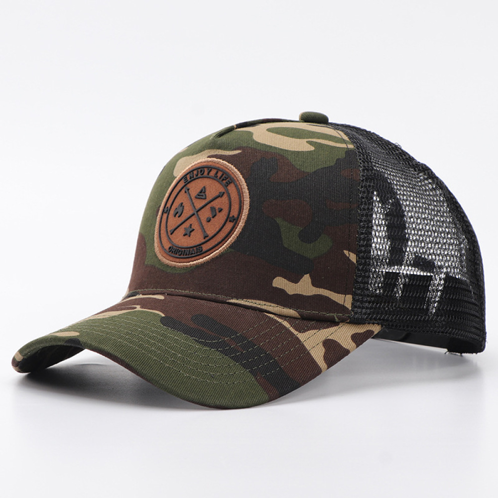 Topi Jaring Patchwork Camo Kas - Trucker Cap Mesh ulasan dan harga