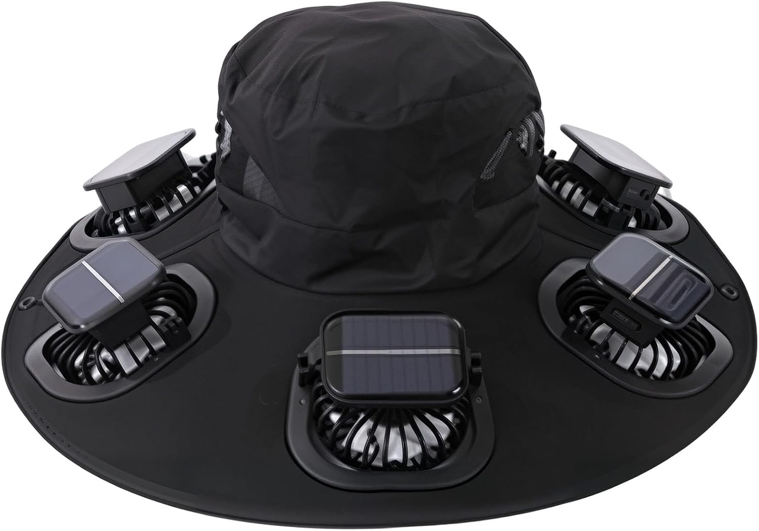 Topi Kipas Tenaga Surya Hot 6  - Visor Sun Hat ulasan dan harga