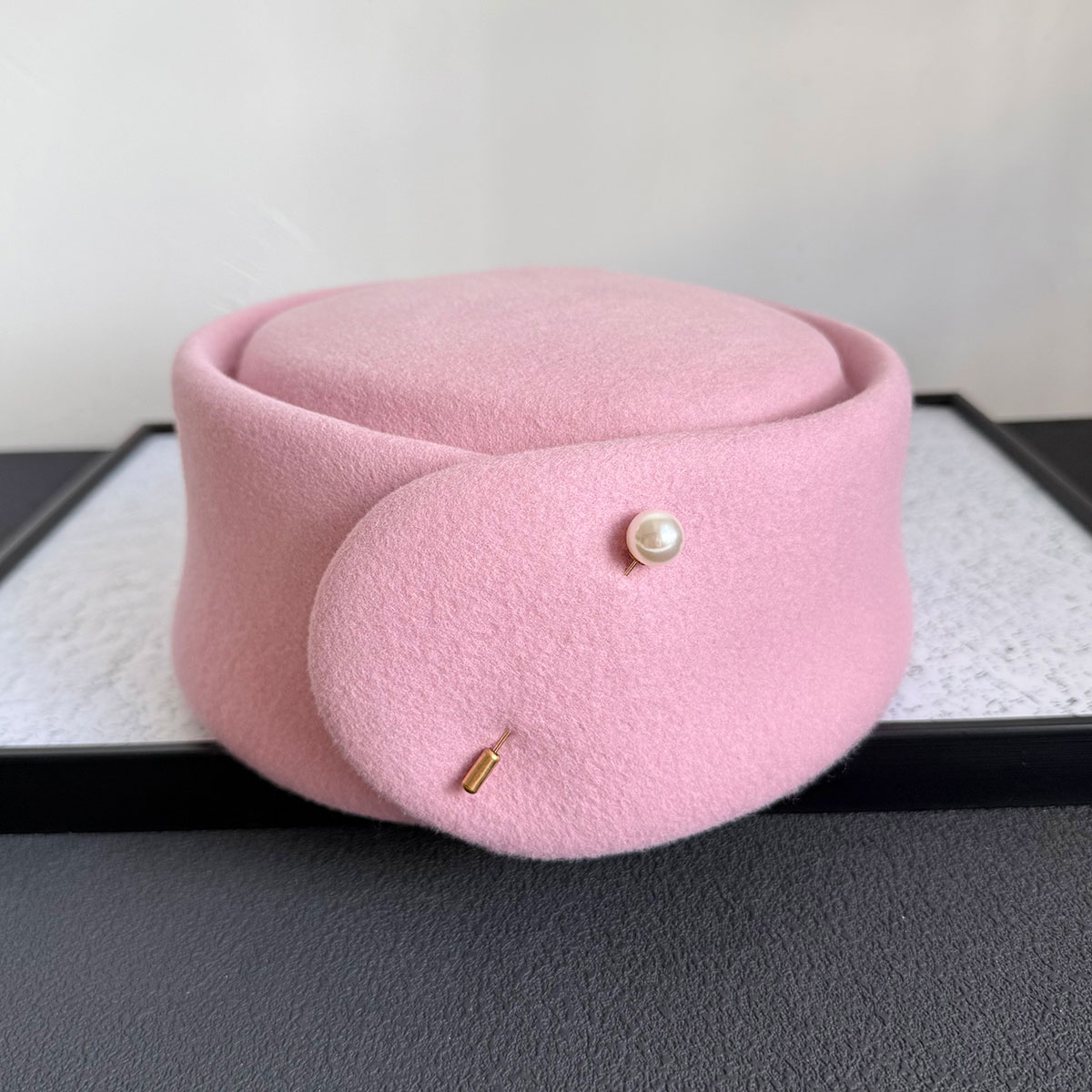 Topi Baret Wanita Model Kotak  - Beret French Wool ulasan dan harga