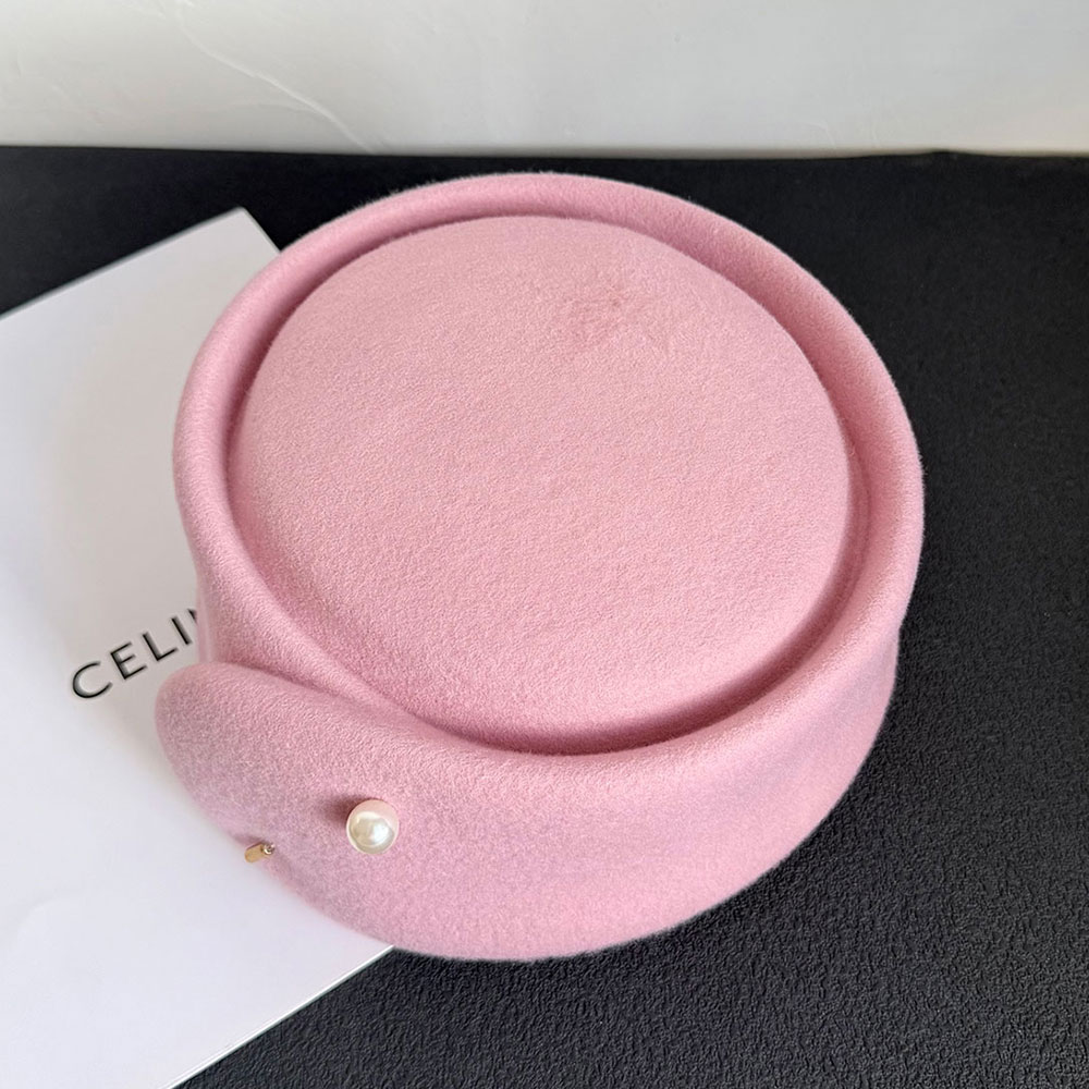 Topi Baret Wanita Model Kotak  - Beret French Wool ulasan dan harga