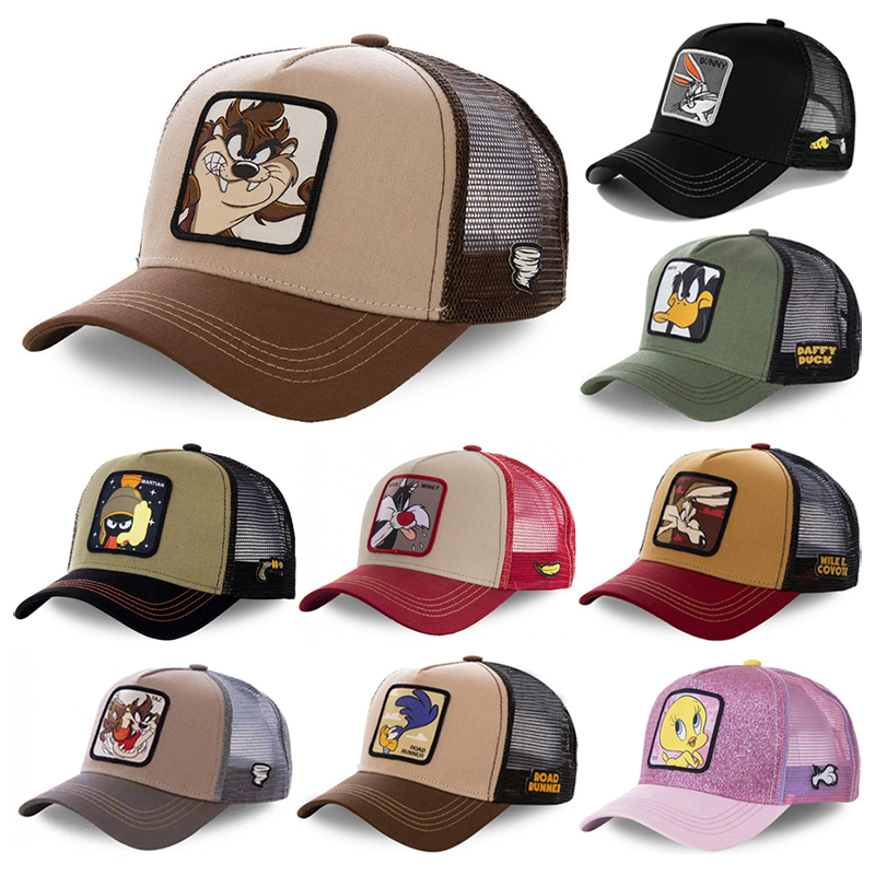 Topi Trucker Anime Kartun Berb - Trucker Cap Mesh ulasan dan harga