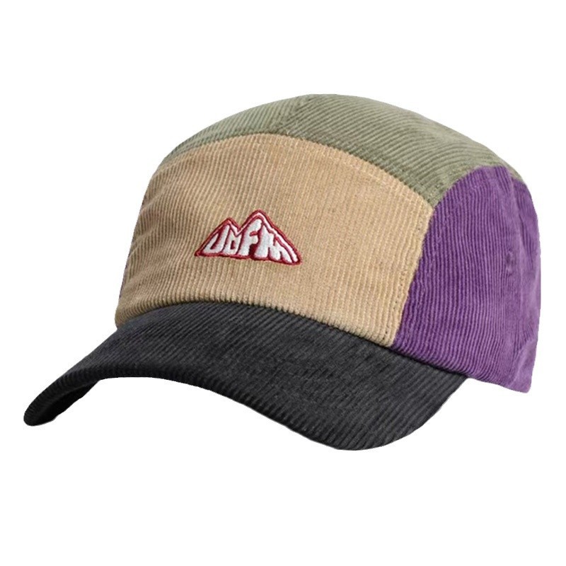 Topi Visor Pria Wanita 5 Panel - Corduroy Cap 5 Panel ulasan dan harga