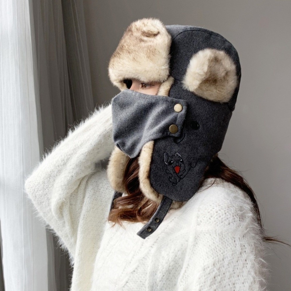 Topi Trapper Berlapis Bulu Imi - Trapper Hat Ear Flap ulasan dan harga