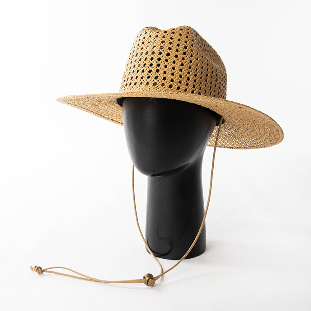Topi Koboi Pinggiran Lebar Jer - Cowboy Hat Straw ulasan dan harga