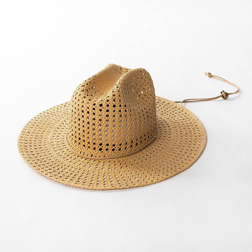 Topi Koboi Pinggiran Lebar Jer - Cowboy Hat Straw ulasan dan harga