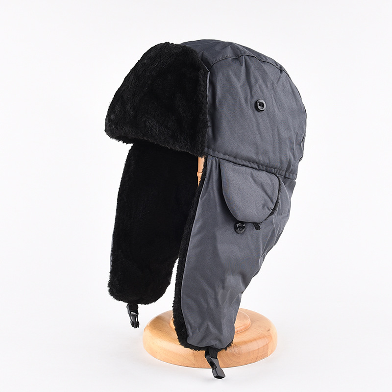 1 buah topi musim dingin pria  - Trapper Hat Ear Flap ulasan dan harga